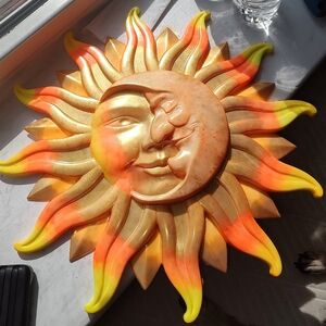 Sun/moon home decor